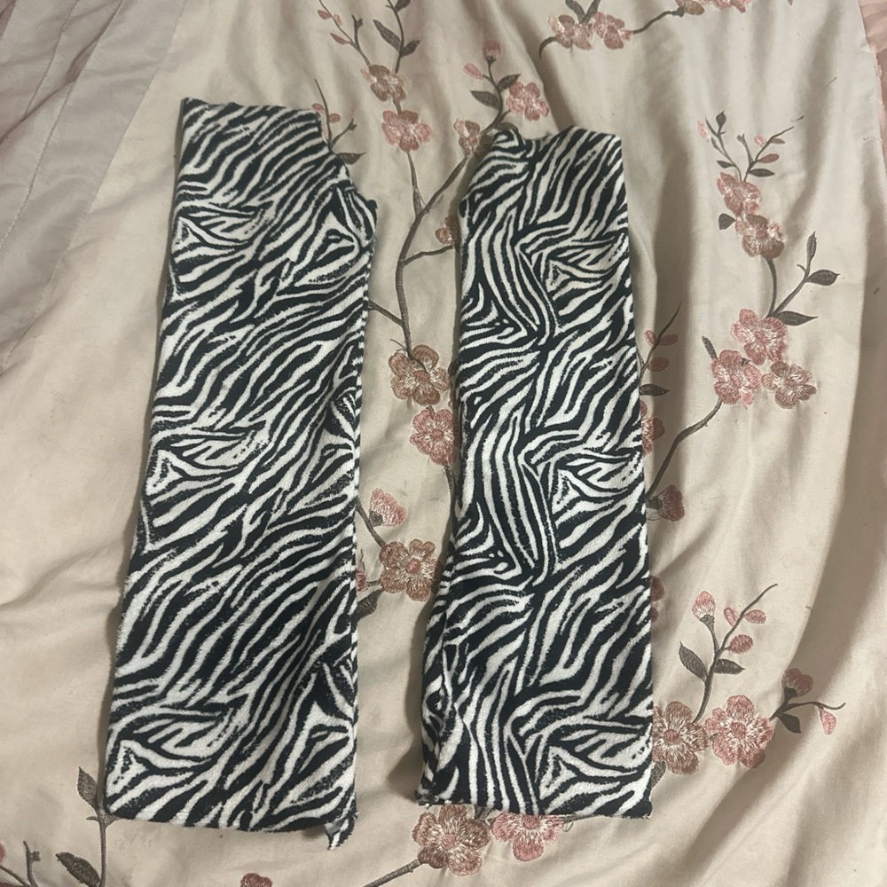Zebra Print Women's Gloves